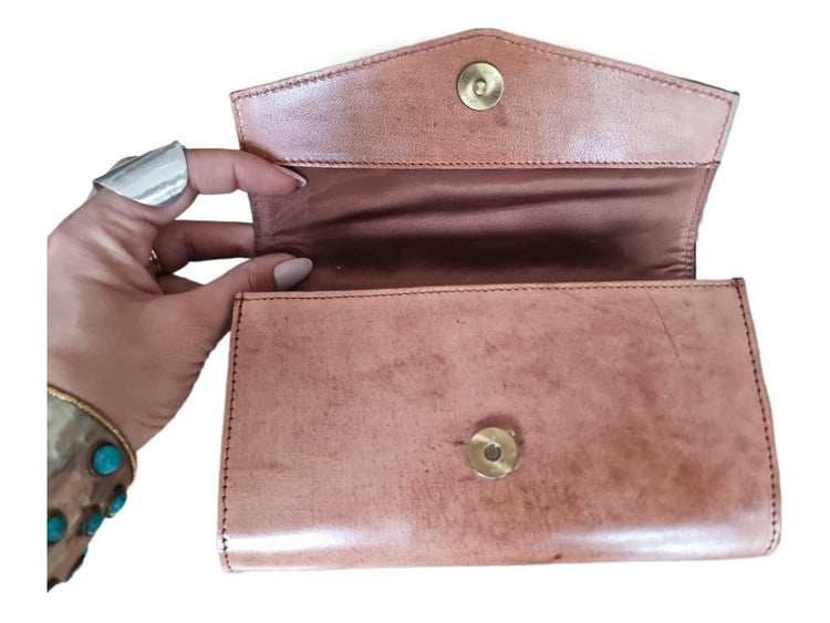 Sunflower Leather Gift Set for Women | Hippie Wallet & Western Belt Set | Boho Cowgirl Accessories | Floral Tooled Leather Belt