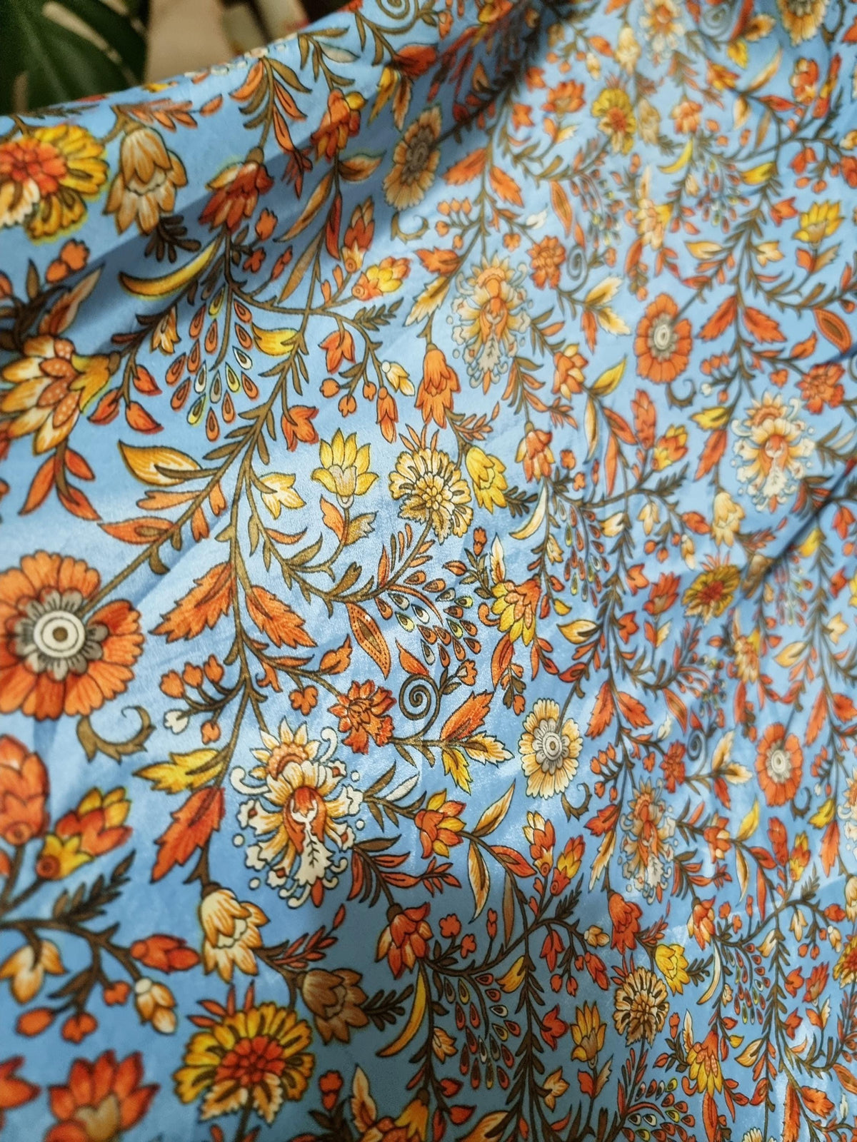 Silk Floral Print Maxi Dress: Sleeveless Boho Beach Dress