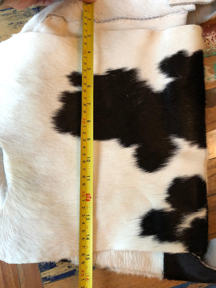 Cowhide Leather Crossbody Bag: Western Cow Print Saddle Bag