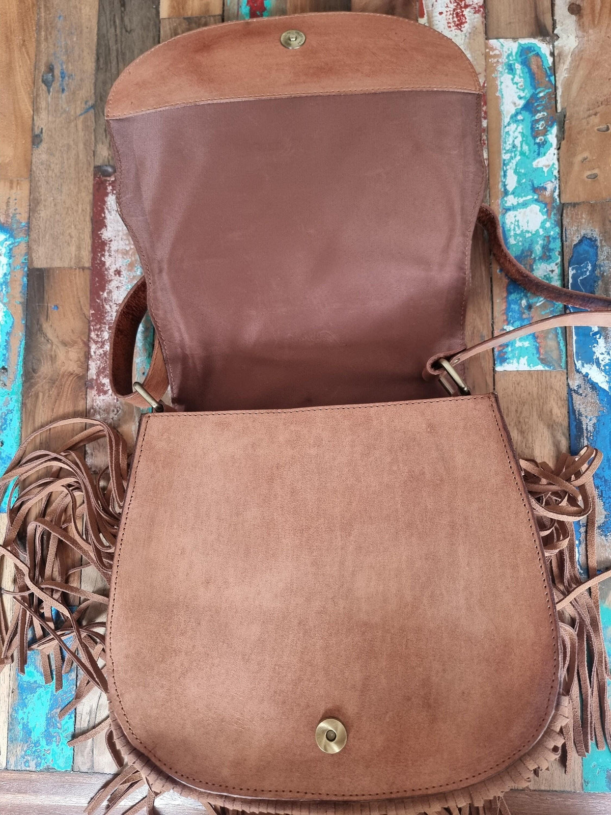 Western Fringe Leather Purse, Turquoise Tooled Crossbody Bag, Floral Boho Handbag, Cowgirl Tassel Bag, Hippie Leather Festival Purse