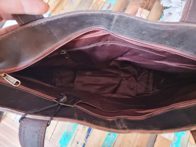 Boho Cowhide Leather Tote Bag, Large Western Shoulder Purse , Hair On Hide Shopper, Handmade Cowgirl Handbag, Festival Hobo Bag