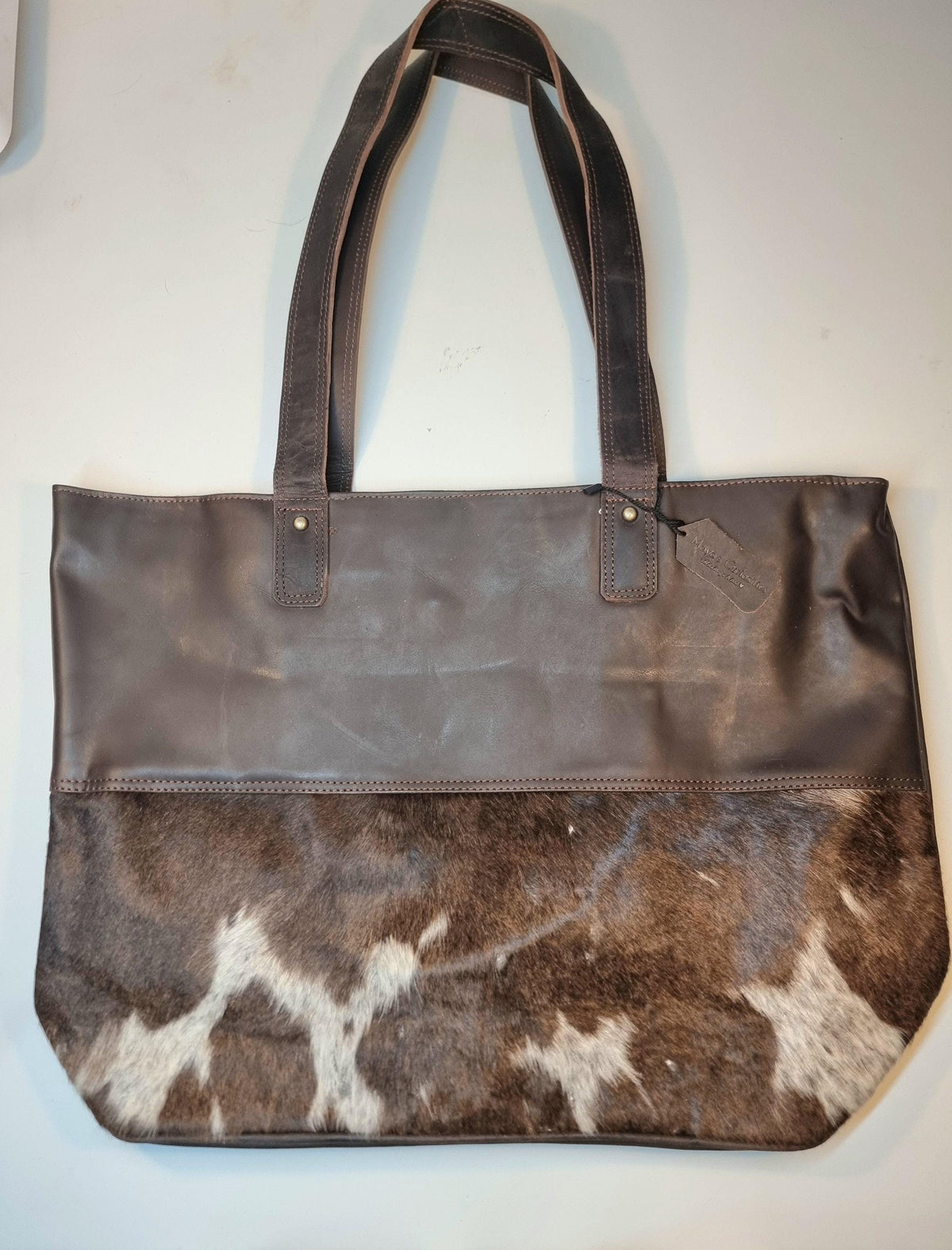 Boho Cowhide Leather Tote Bag, Large Western Shoulder Purse , Hair On Hide Shopper, Handmade Cowgirl Handbag, Festival Hobo Bag
