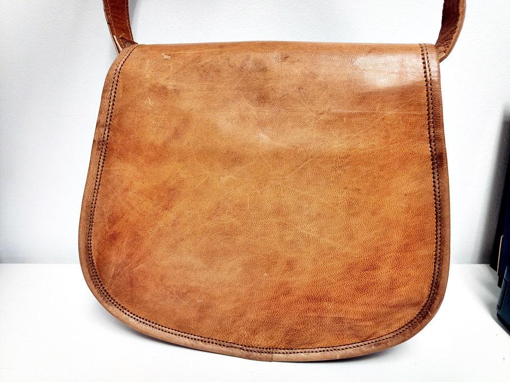Boho Embroidered Leather Bag, Handmade Crossbody Saddle Bag, Festival Hippie Purse, Vintage Leather Shoulder Tote, Folk Embroidery Handbag
