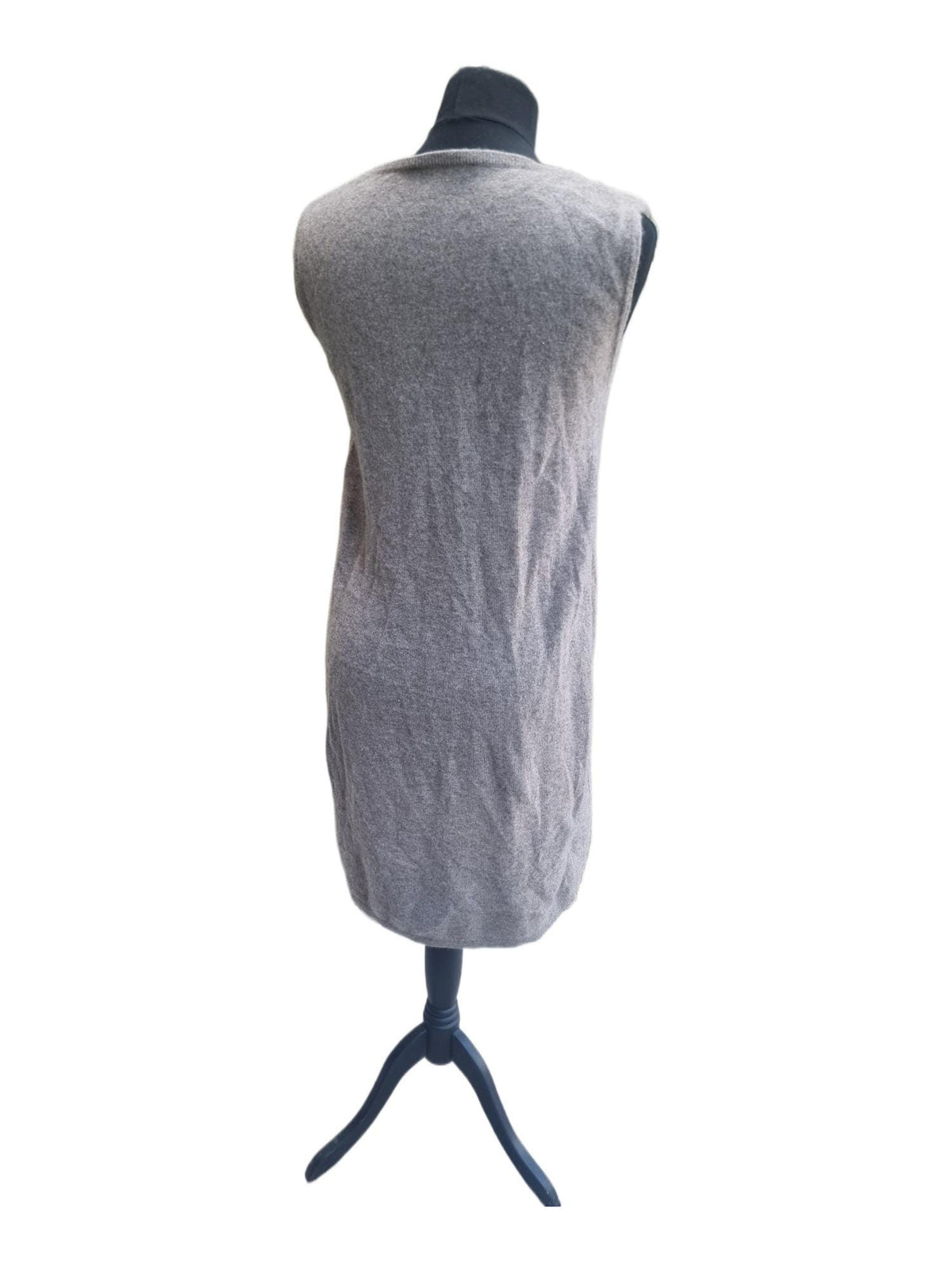 Gerard Darel Cashmere Slip Dress - Luxury Sleeveless Wool Maxi, Size M