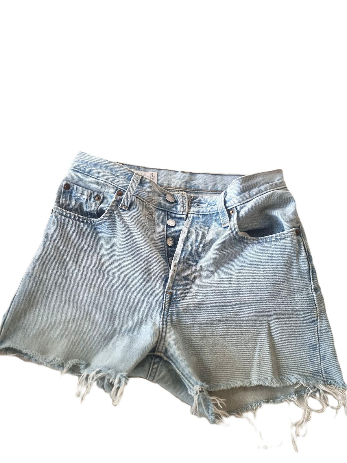 Vintage Levi's 90s Denim Shorts, High Waisted Cut Off Jeans, Grunge Y2K Festival Shorts, Distressed Unisex Denim