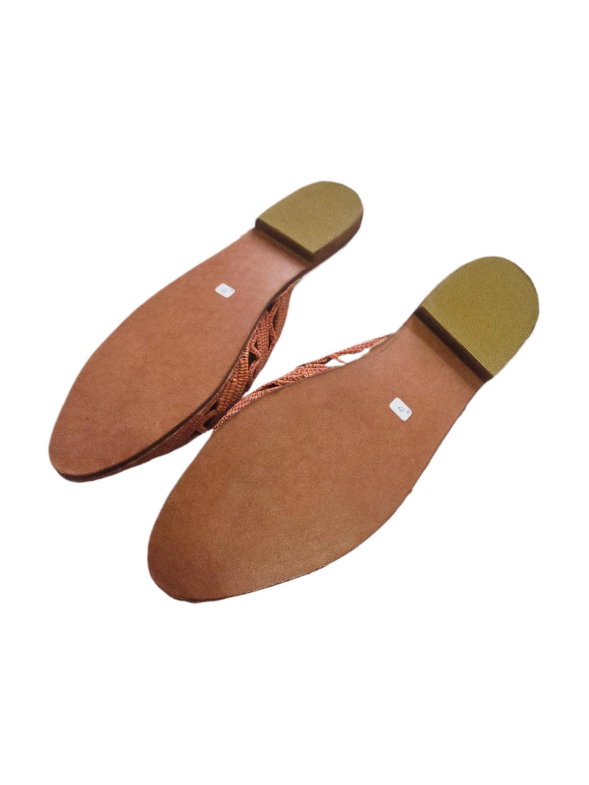 Natural Raffia Mules Women 40, Moroccan Handmade Slippers , Boho Summer Sandals, Leather Sole Slide Shoes UK 6.5 / US 8.5
