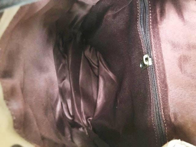 Handmade Leather Backpack with Hair-On Hide Pockets | Artisan Women's Travel Rucksack