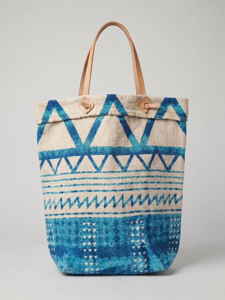 Woven Jute Leather Tote Bag: Large Boho Shoulder Bag