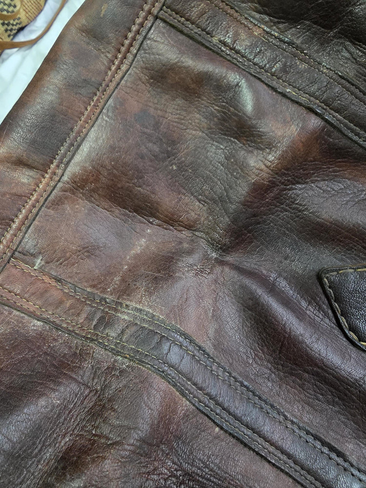 Vintage Dark Brown Leather Travel Bag, Moroccan Leather Duffle, Boho Hippie Weekender, Unisex Hand Luggage, Mens Womens Travel Bag